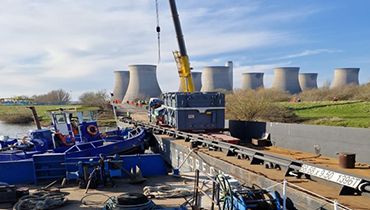 Project Cargo Delivered Using North Lincolnshire Waterways