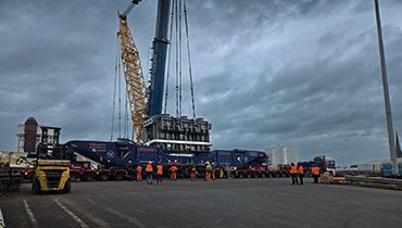 Global Shipping Supports 202te Transformer Discharge in Goole